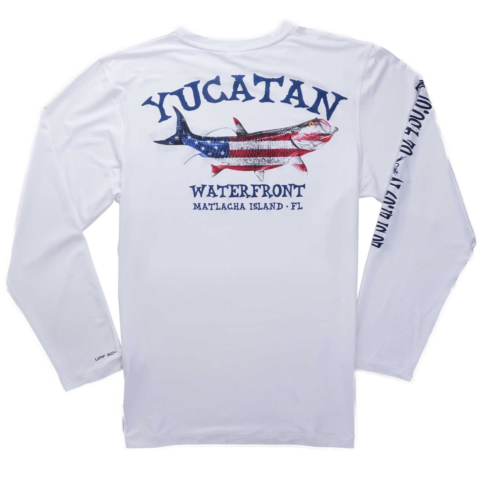 Yucatan Waterfront - Snook - Dri-Fit - SPF50 - White