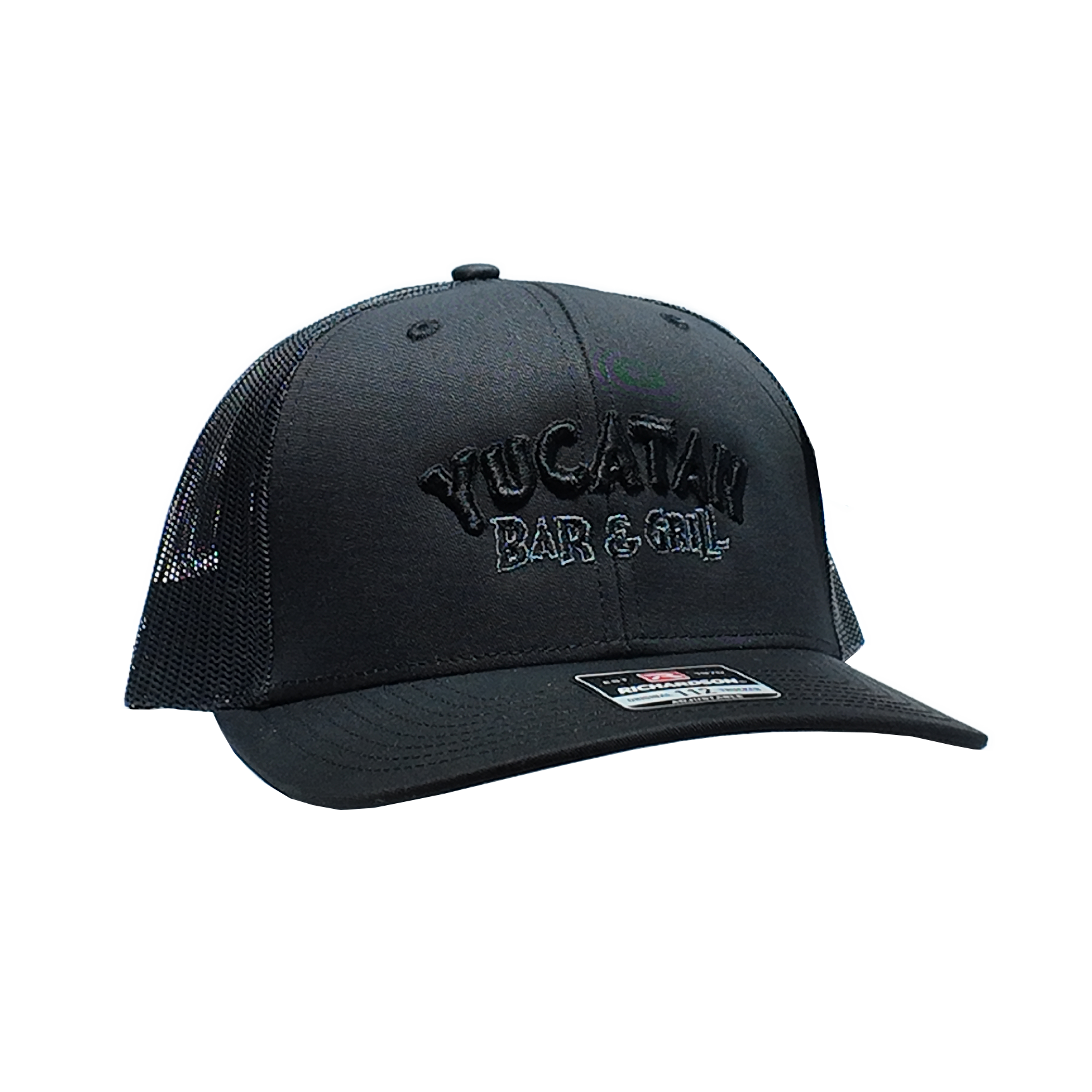 Black on Black Trucker Hat