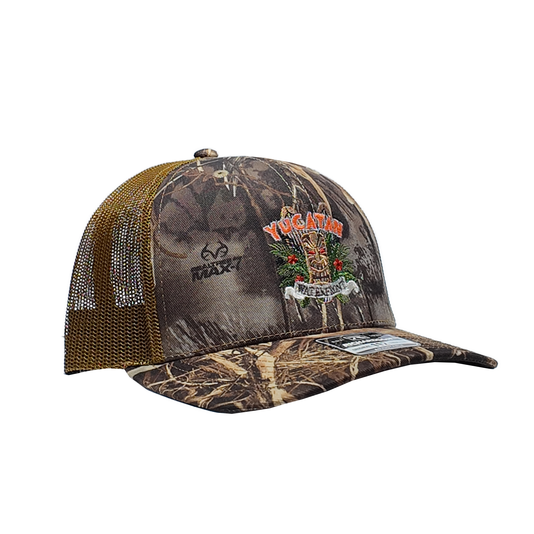 Camo Trucker Hat w/ Logo