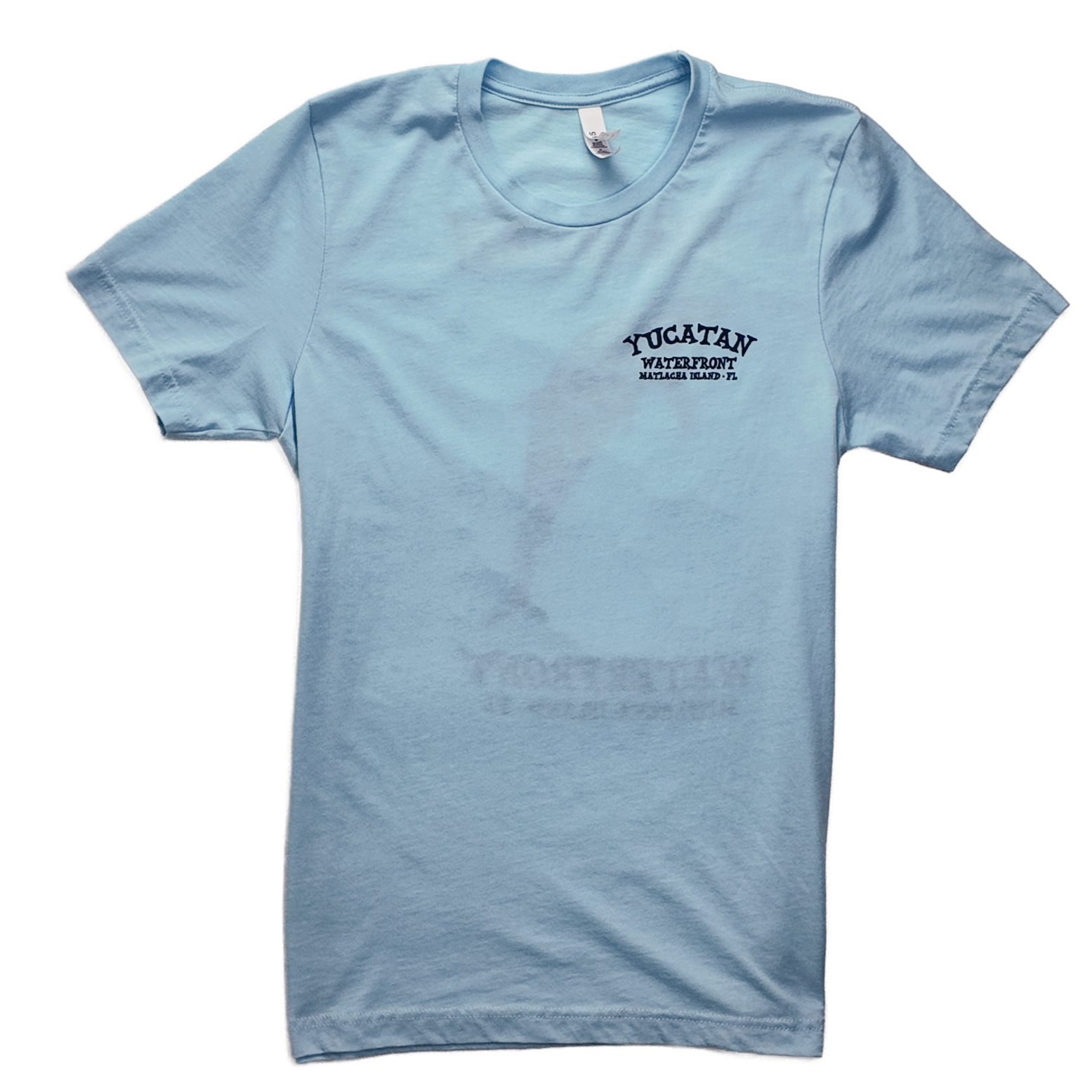 Ladies - Dolphin - Light Blue - T-shirt
