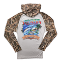 Fishing Hoodie - Florida Camo - Dri-Fit - SPF50 - Long Sleeve