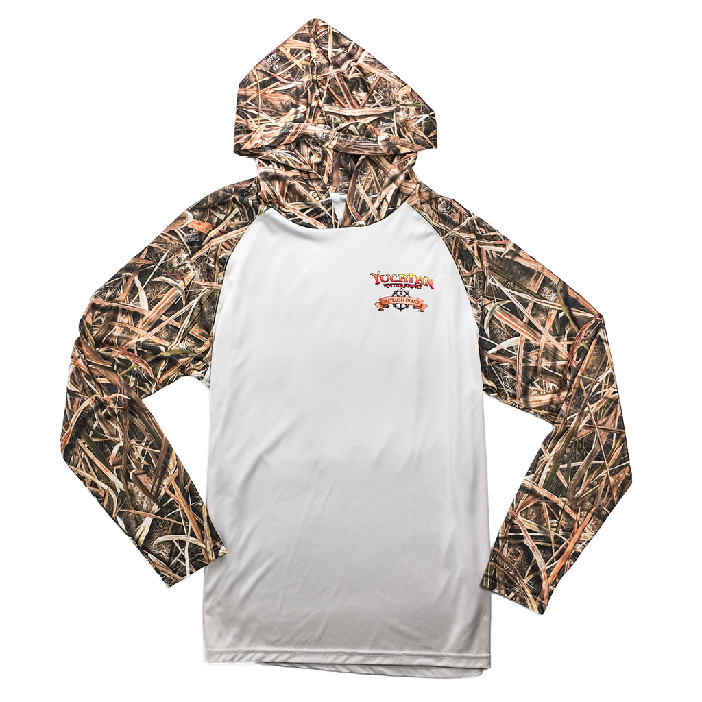 Fishing Hoodie - Florida Camo - Dri-Fit - SPF50 - Long Sleeve