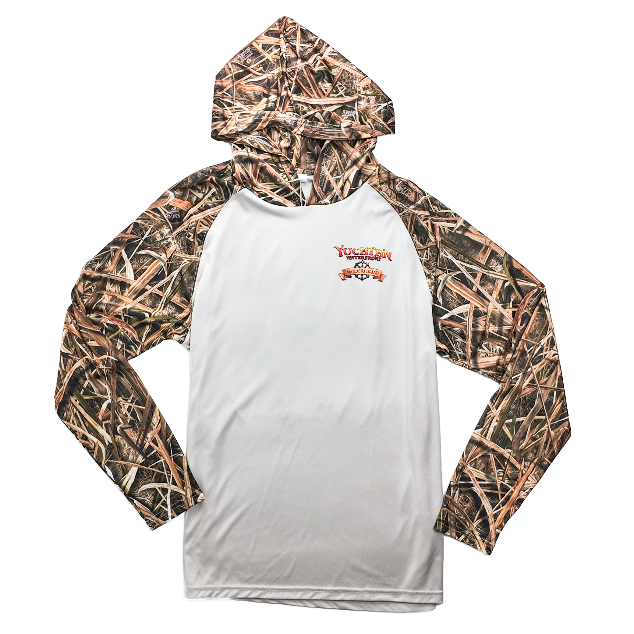 Fishing Hoodie - Florida Camo - Dri-Fit - SPF50 - Long Sleeve