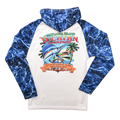 Fishing Hoodie - Blue Water - Dri-Fit - SPF50 - Long Sleeve