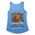 Yucatan Waterfront - Ladies Tank Top - Blue