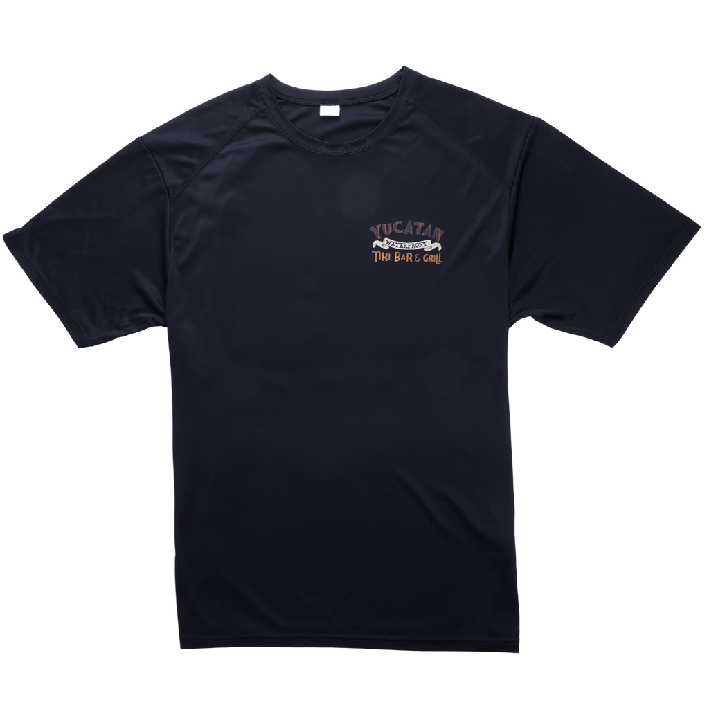 Yucatan Waterfront Logo - Dri-Fit - SPF50 - Black